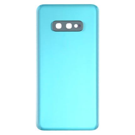 For Galaxy S10e Battery Back Cover with Camera Lens Frame, For Samsung Galaxy S10e（Lens）, For Samsung Galaxy S10e(with Lens), For Galaxy S10e（with Lens）, For Galaxy S10e（with Lens）(Yellow)