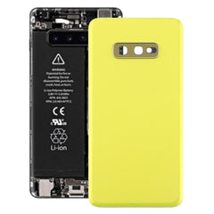 For Galaxy S10e Battery Back Cover with Camera Lens , For Samsung Galaxy S10e（Lens）, For Galaxy S10e（with Lens）(Yellow), For Samsung Galaxy S10e(with Lens), For Galaxy S10e（with Lens）