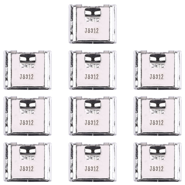 For Galaxy C9000 / C5 Pro / C9 Pro 10pcs Charging Port Connector, For Samsung Galaxy C5 Pro