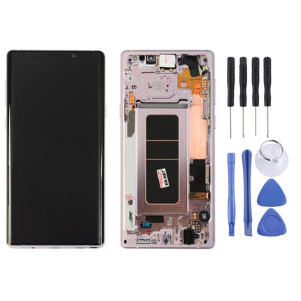 LCD Screen and Digitizer Full Assembly with Frame for Galaxy Note9 / N960A / N960F / N960V / N960T / N960U, For Samsung Galaxy Note9 (Frame), For Galaxy Note9 (Frame), For Samsung Galaxy Note9