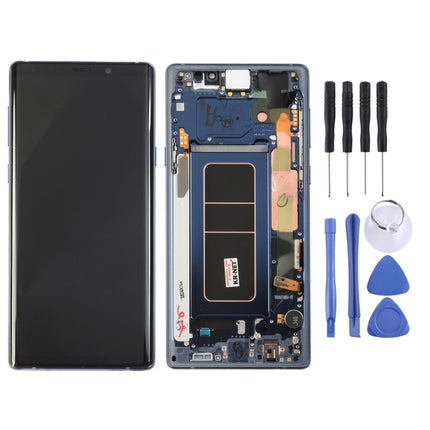 LCD Screen and Digitizer Full Assembly with Frame for Galaxy Note9 / N960A / N960F / N960V / N960T / N960U, For Samsung Galaxy Note9 (Frame), For Galaxy Note9 (Frame), For Samsung Galaxy Note9