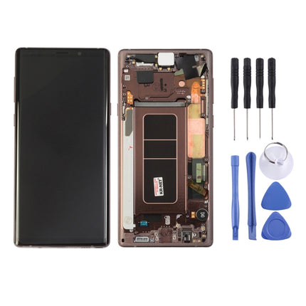 LCD Screen and Digitizer Full Assembly with Frame for Galaxy Note9 / N960A / N960F / N960V / N960T / N960U, For Samsung Galaxy Note9 (Frame), For Galaxy Note9 (Frame), For Samsung Galaxy Note9