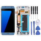 For Galaxy S7 Edge (Frame)Super AMOLED / Blue