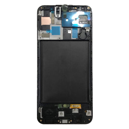 Original LCD Screen and Digitizer Full Assembly with Frame for Galaxy A50 SM-A505F