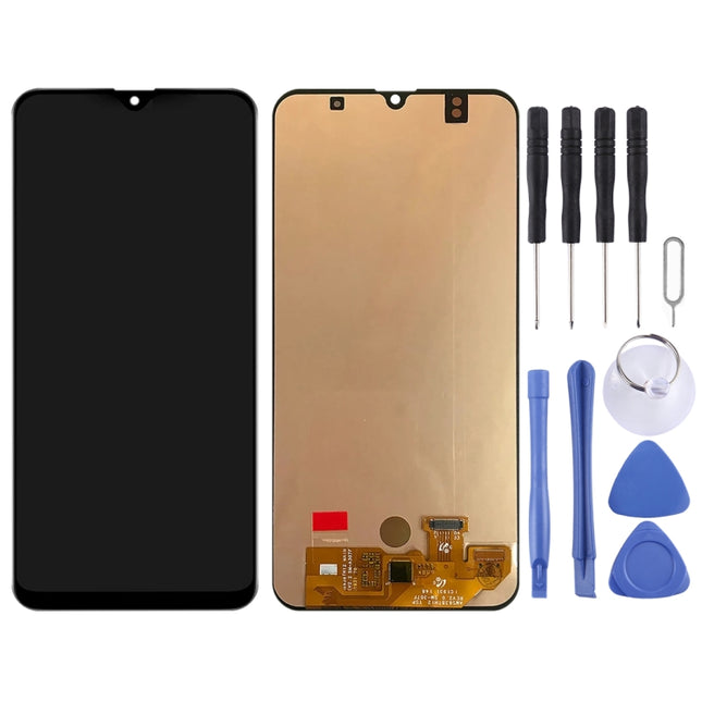 Original Super AMOLED Material LCD Screen and Digitizer Full Assembly for Galaxy A30s, For Samsung Galaxy A30s (Super AMOLED)