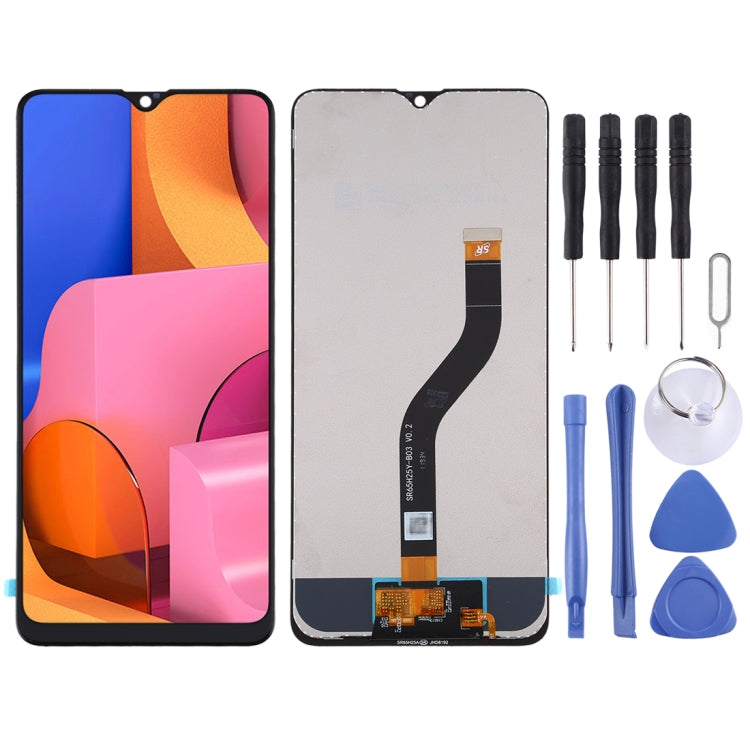 Original IPS Material LCD Screen and Digitizer Full Assembly for Galaxy A20s, For Samsung Galaxy A20s (IPS)