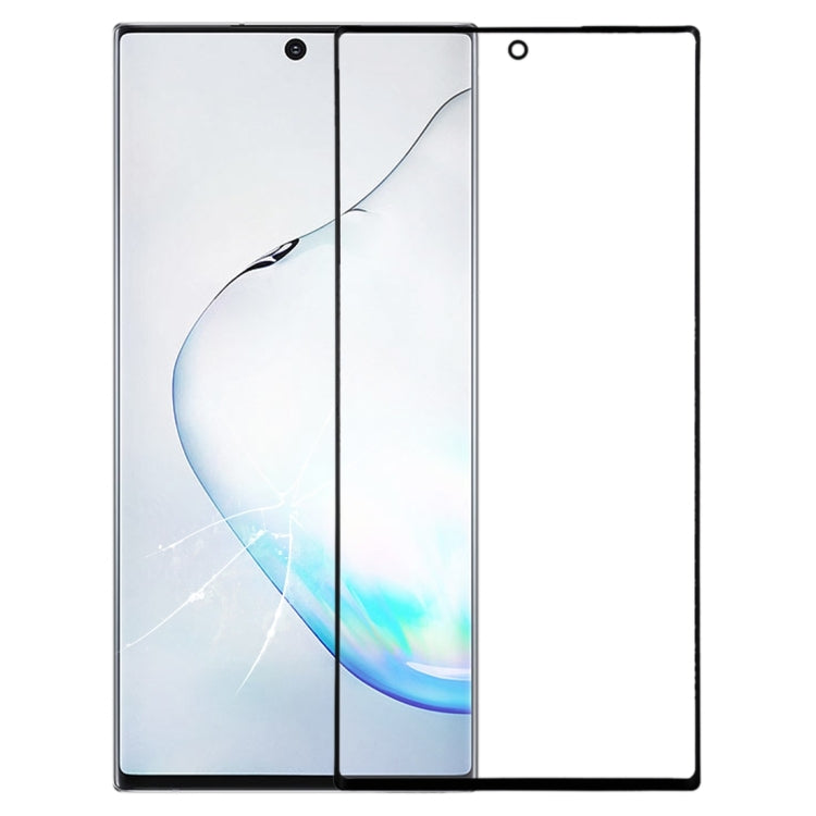 For Galaxy Note 10 + Front Screen Outer Glass Lens