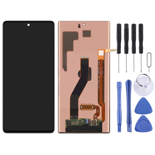 Original Dynamic AMOLED Material LCD Screen and Digitizer Full Assembly for Galaxy Note 10 +, For Samsung Galaxy Note 10 + (Original )