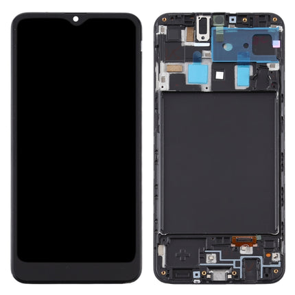 TFT Material LCD Screen and Digitizer Full Assembly With Frame for Samsung Galaxy A20 / SM-A205F(EU Version), For Samsung Galaxy A20 (TFT)