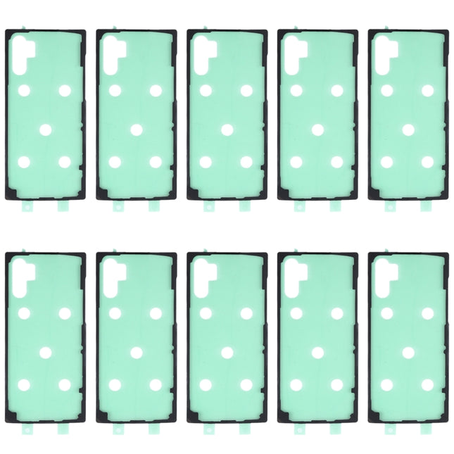 For Samsung Galaxy Note10 10pcs Back Housing Cover Adhesive, For Samsung Galaxy Note10