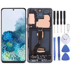 Original LCD Screen and Digitizer Full Assembly with Frame for Samsung Galaxy S20+ 5G SM-G986B/G985
