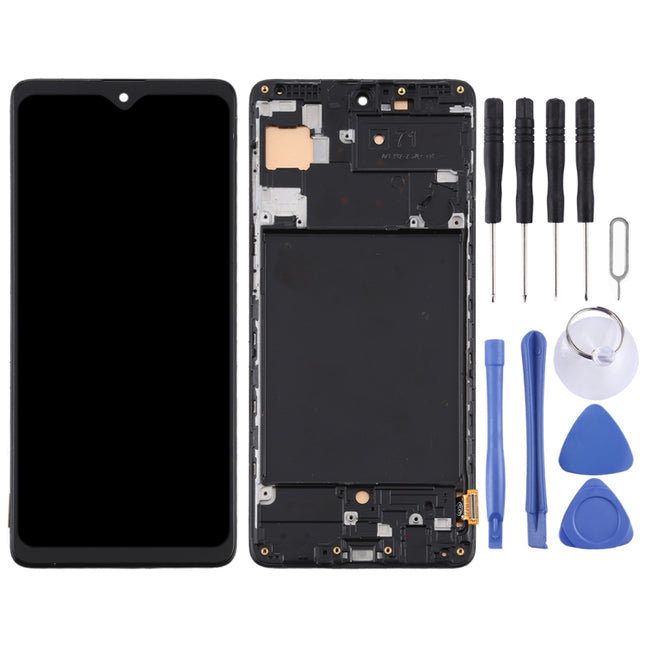 TFT Material LCD Screen and Digitizer Full Assembly With Frame (Not Supporting Fingerprint Identification) for Samsung Galaxy A71 / SM-A715, For Samsung Galaxy A71(TFT)
