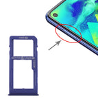 For Samsung Galaxy M40 (dual card) / Dark Blue