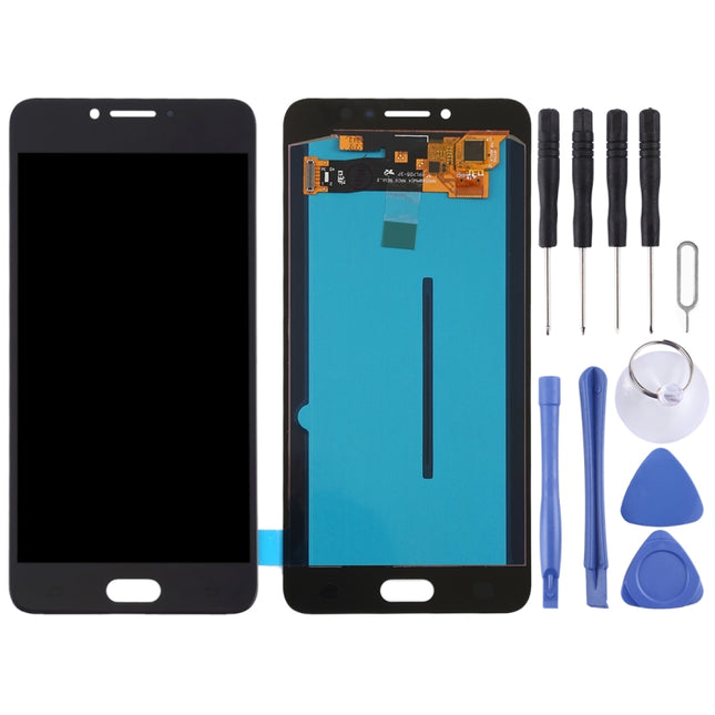LCD Screen and Digitizer Full Assembly (OLED Material ) for Galaxy C7 Pro / C7010, For Samsung Galaxy C7 Pro (OLED)