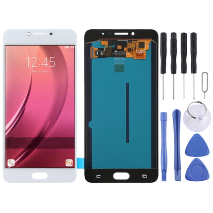 LCD Screen and Digitizer Full Assembly (OLED Material ) for Galaxy C7 Pro / C7010, For Samsung Galaxy C7 Pro (OLED)
