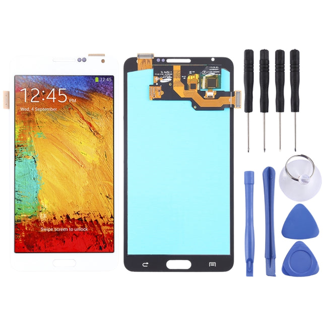 LCD Screen and Digitizer Full Assembly (OLED Material ) for Galaxy Note 3, N9000 (3G), N9005 (3G/LTE), For Galaxy Note III (OLED), For Samsung Galaxy Note III (OLED)