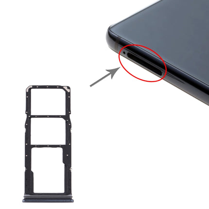 For Samsung Galaxy A9 (2018) SM-A920 SIM Card Tray + SIM Card Tray + Micro SD Card Tray, For Samsung Galaxy A9 (2018)(dual card)