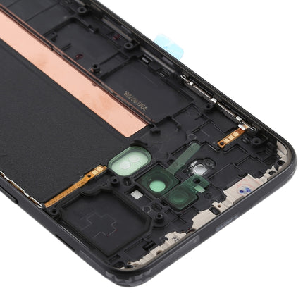 For Galaxy J8 (2018), J810F/DS, J810Y/DS, J810G/DS Back Cover with Side Keys & Camera Lens , For Galaxy J8 (2018)