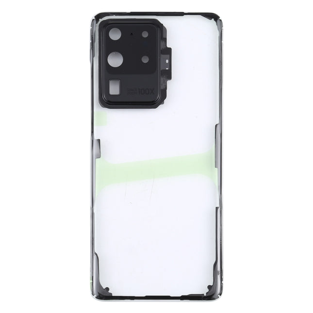 For Samsung Galaxy S20 Ultra SM-G988 SM-G988U SM-G988U1 SM-G9880 SM-G988B/DS SM-G988N SM-G988B SM-G988W Glass Transparent Battery Back Cover