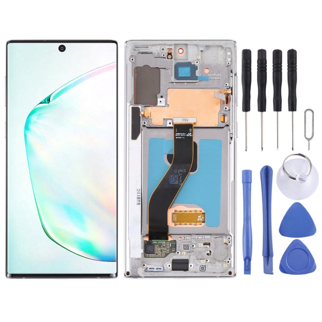 Original LCD Screen and Digitizer Full Assembly With Frame for Samsung Galaxy Note10 4G/Note10 5G SM-N971/N970, For Samsung Galaxy Note10 4G/Note10 5G, For Samsung Galaxy Note10 4G/Note10 5G(Original)