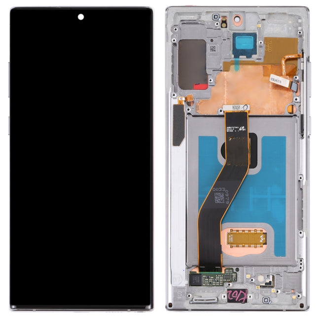 Original LCD Screen and Digitizer Full Assembly With Frame for Samsung Galaxy Note10+ 4G/Note10+ 5G SM-N976/N975