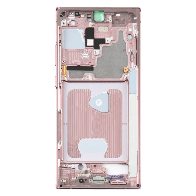 For Samsung Galaxy Note20 Ultra SM-N985F Middle Frame Bezel Plate With Parts , For Samsung Galaxy Note20 Ultra（With Parts）, For Samsung Galaxy Note20 Ultra(With Parts)