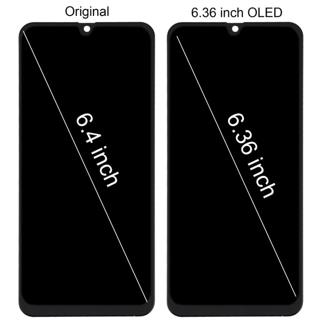 6.36 inch OLED Material LCD Screen and Digitizer Full Assembly for Samsung Galaxy A50 SM-A505, For Samsung Galaxy A50(6.36 inch OLED Material)