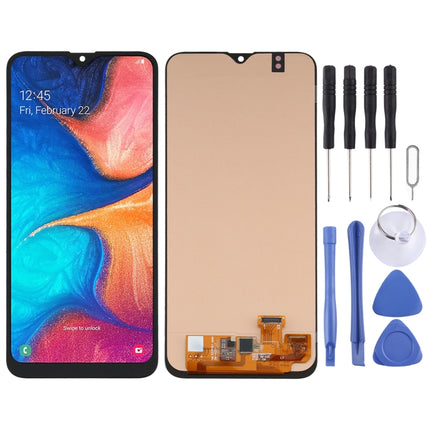6.36 inch OLED Material LCD Screen and Digitizer Full Assembly for Samsung Galaxy A20 SM-A205, For Samsung Galaxy A20(6.36 inch OLED Material)