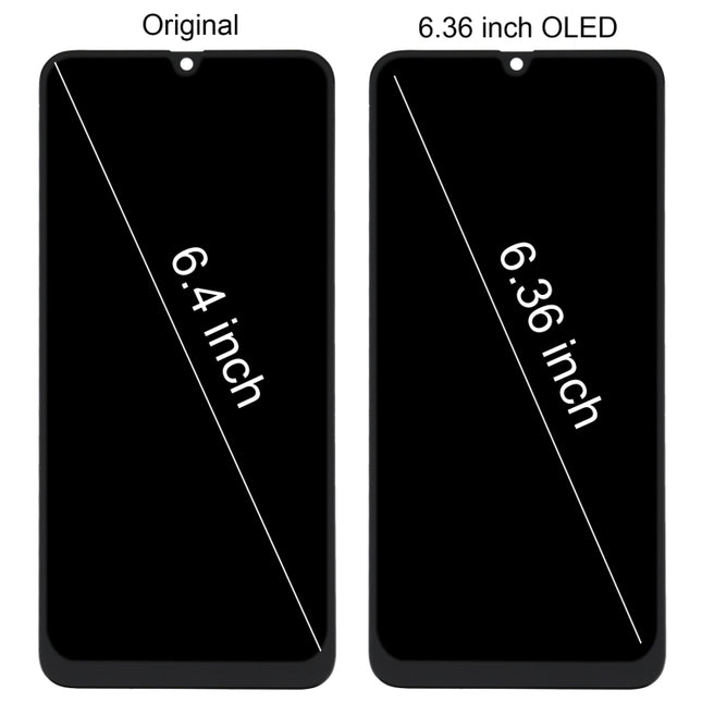 6.36 inch OLED Material LCD Screen and Digitizer Full Assembly for Samsung Galaxy M21 SM-M215, For Samsung Galaxy M21(6.36 inch OLED)