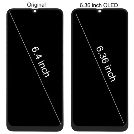 6.36 inch OLED Material LCD Screen and Digitizer Full Assembly for Samsung Galaxy M30 SM-M305, For Samsung Galaxy M30(6.36 inch OLED)