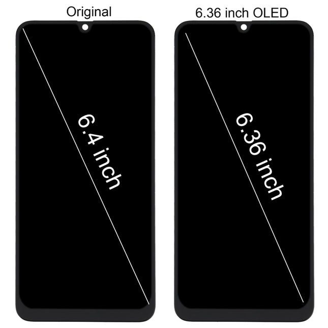6.36 inch OLED Material LCD Screen and Digitizer Full Assembly for Samsung Galaxy M30 SM-M305, For Samsung Galaxy M30(6.36 inch OLED)