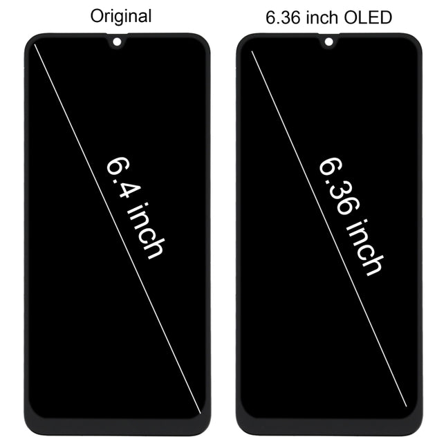 6.36 inch OLED Material LCD Screen and Digitizer Full Assembly for Samsung Galaxy M30s SM-M307, For Samsung Galaxy M30s(6.36 inch OLED)