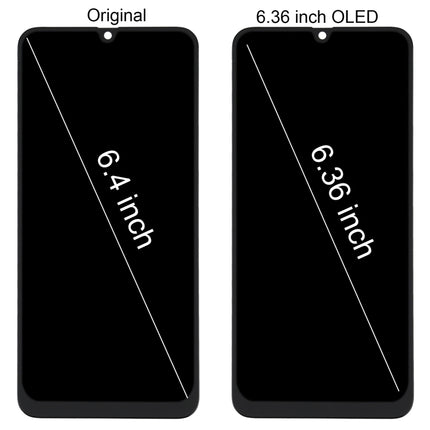 6.36 inch OLED Material LCD Screen and Digitizer Full Assembly for Samsung Galaxy M31 / Galaxy M31 Prime SM-M315, For Samsung Galaxy M31(6.36 inch OLED)