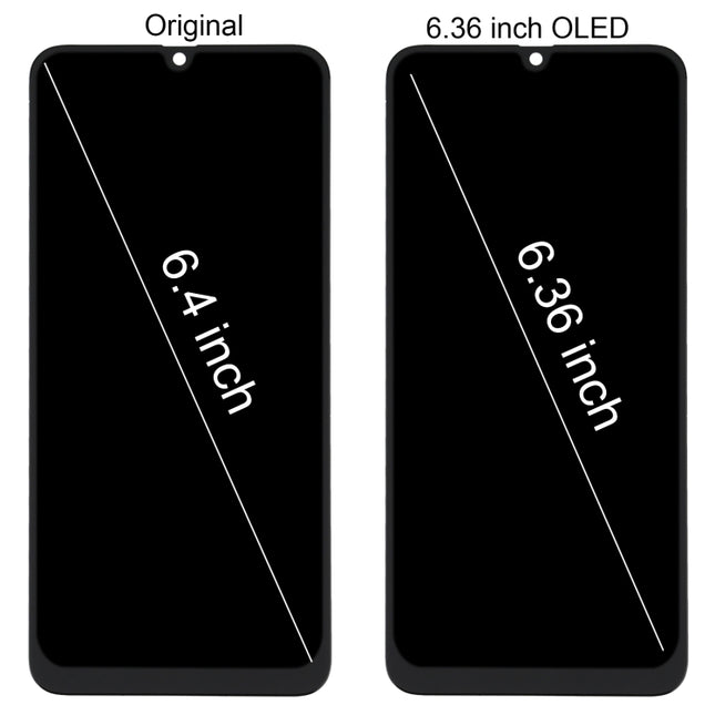 6.36 inch OLED Material LCD Screen and Digitizer Full Assembly for Samsung Galaxy M31 / Galaxy M31 Prime SM-M315, For Samsung Galaxy M31(6.36 inch OLED)