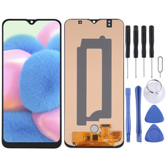 OLED Material LCD Screen and Digitizer Full Assembly for Samsung Galaxy A30s SM-A307, For Samsung Galaxy A30s(OLED Material)