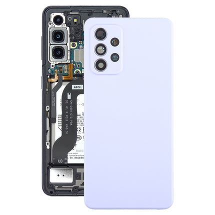 For Samsung Galaxy A52 5G / A52 4G Battery Back Cover with Camera Lens Cover, For Samsung Galaxy A52 5G / A52 4G, For Samsung Galaxy A52 5G / A52 4G(with Camera Lens)