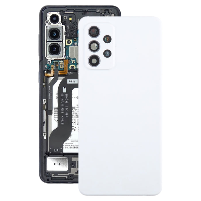 For Samsung Galaxy A52 5G / A52 4G Battery Back Cover with Camera Lens Frame, For Samsung Galaxy A52 5G / A52 4G, For Samsung Galaxy A52 5G / A52 4G(with Camera Lens Frame)