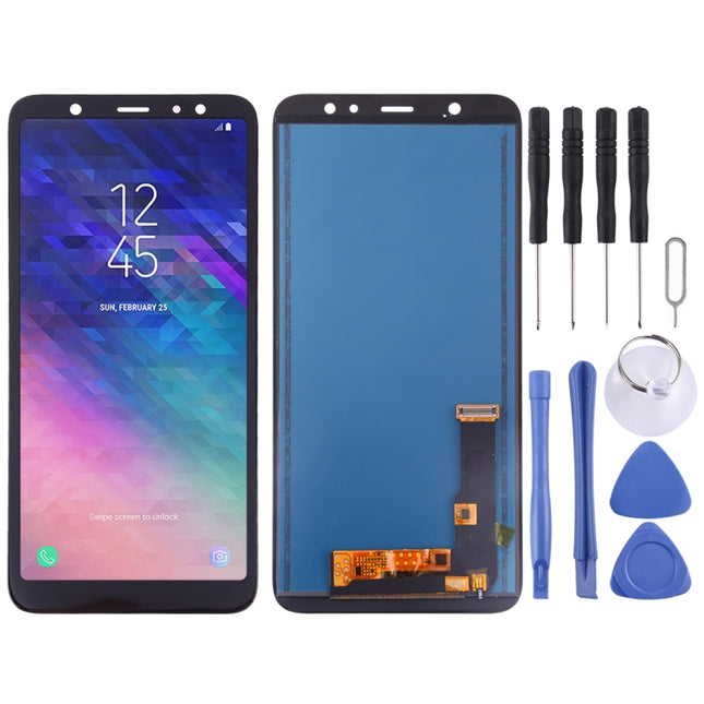 LCD Screen and Digitizer Full Assembly (TFT Material) for Galaxy A6+ (2018), For Samsung Galaxy A6+ (2018) TFT