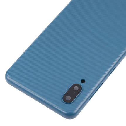 For Samsung Galaxy A02 Battery Back Cover with Camera Lens Frame, For Samsung Galaxy A02