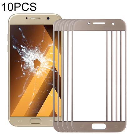For Samsung Galaxy A3 (2017) / A320 10pcs Front Screen Outer Glass Lens