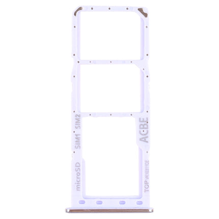 For Samsung Galaxy A32 SM-A325 SIM Card Tray + SIM Card Tray + Micro SD Card Tray, For Samsung Galaxy A32