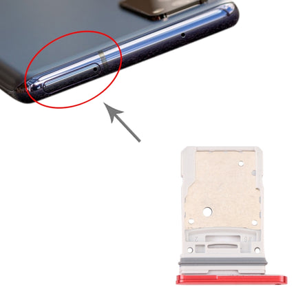For Samsung Galaxy S20 FE 5G SM-G781B SIM Card Tray + Micro SD Card Tray, For Samsung Galaxy S20 FE 5G