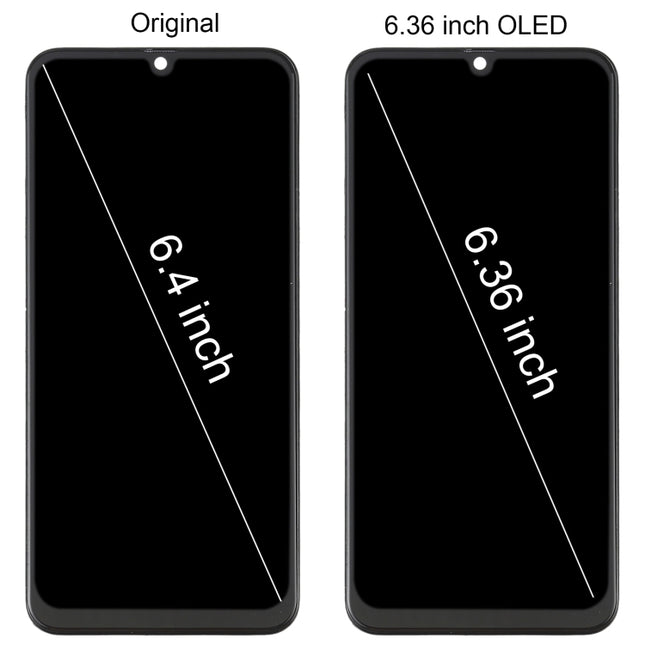 6.36 inch OLED Material LCD Screen and Digitizer Full Assembly with Frame for Samsung Galaxy M31 / Galaxy M31 Prime SM-M315, For Samsung Galaxy M31 (6.36 inch OLED)