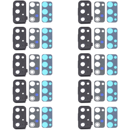 For Samsung Galaxy S20 FE 5G SM-G781 10pcs Camera Lens Cover, For Samsung Galaxy S20 FE 5G