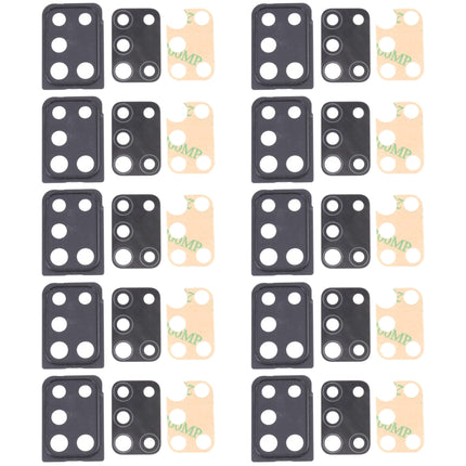For Samsung Galaxy A21s SM-A217 10pcs Camera Lens Cover, For Samsung Galaxy A21s