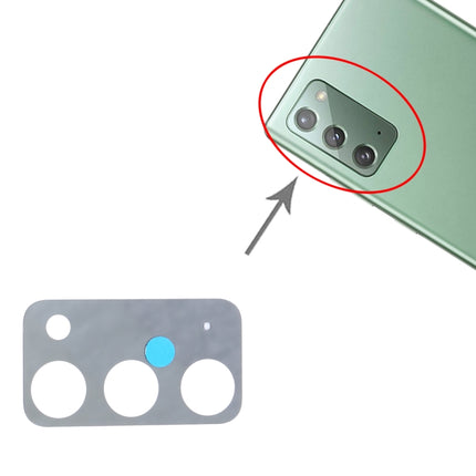 For Samsung Galaxy Note20 5G SM-N981 10pcs Back Camera Lens, For Samsung Galaxy Note20 5G