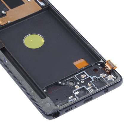 TFT Material LCD Screen and Digitizer Full Assembly With Frame for Samsung Galaxy Note10 Lite SM-N770, Not Supporting Fingerprint Identification, For Samsung Galaxy Note10 Lite (TFT Material)