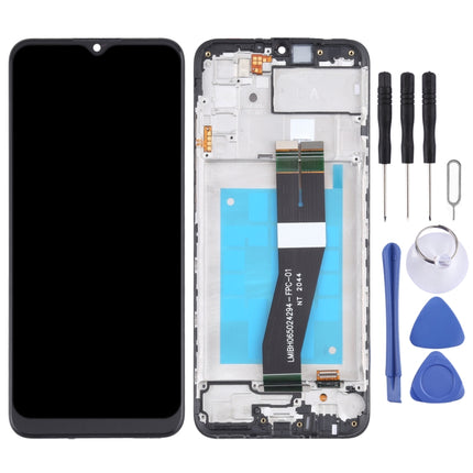 Original LCD Screen and Digitizer Full Assembly With Frame for Samsung Galaxy A02s SM-A025F(GA Version), For Samsung Galaxy A02s (GA Version)