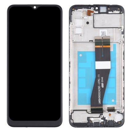 Original LCD Screen and Digitizer Full Assembly With Frame for Samsung Galaxy A02s SM-A025F(GB Version), For Samsung Galaxy A02s (GB Version)