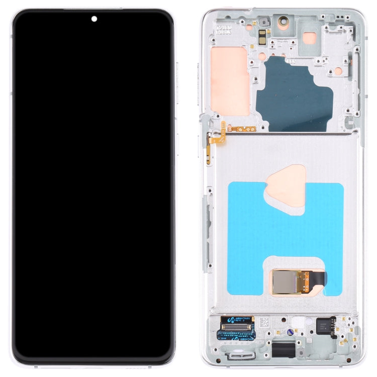 Original LCD Screen and Digitizer Full Assembly With Frame for Samsung Galaxy S21+ 5G SM-G996